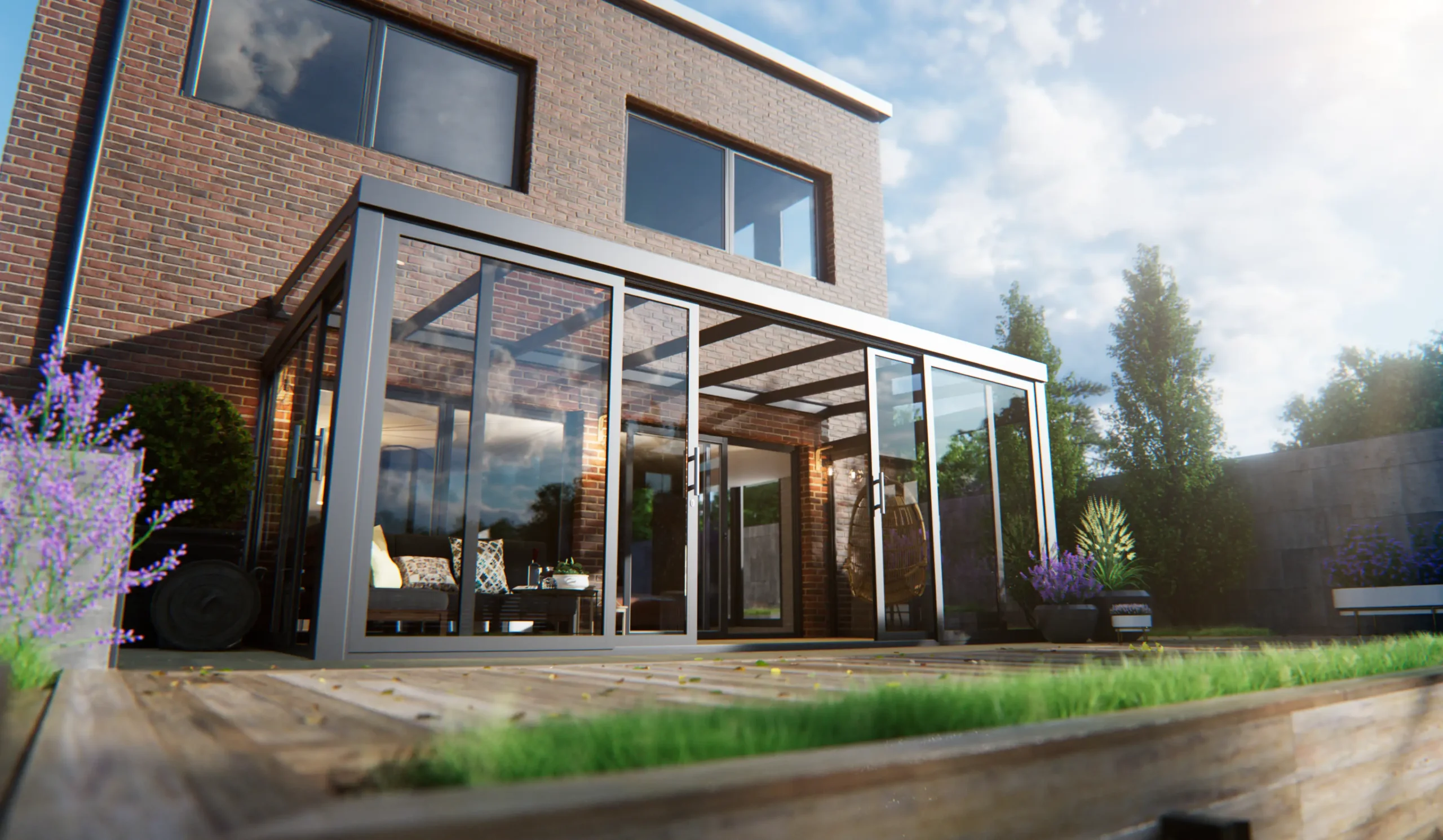 Ideale afmeting veranda