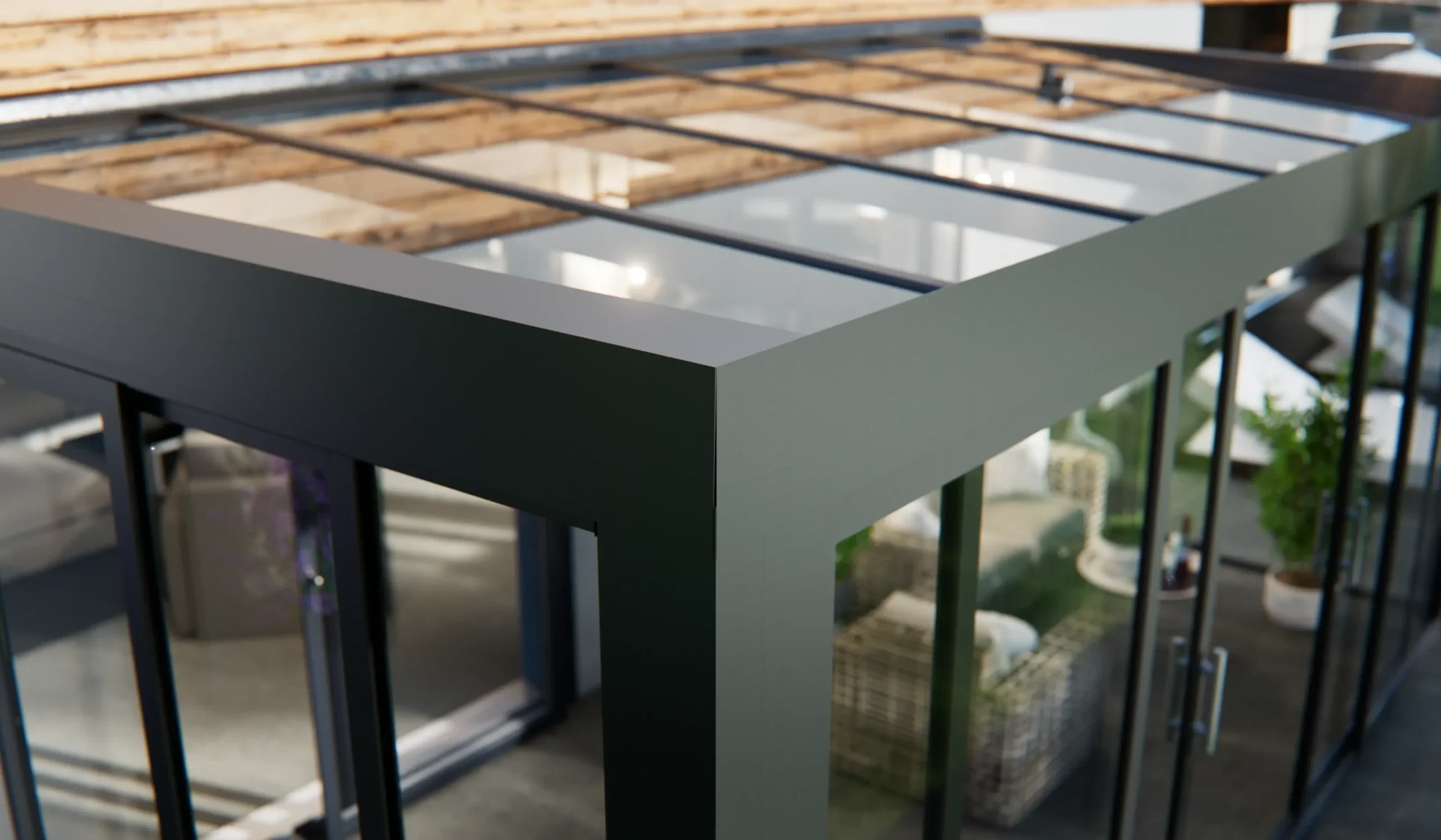 Cubo Line veranda van EG Veranda