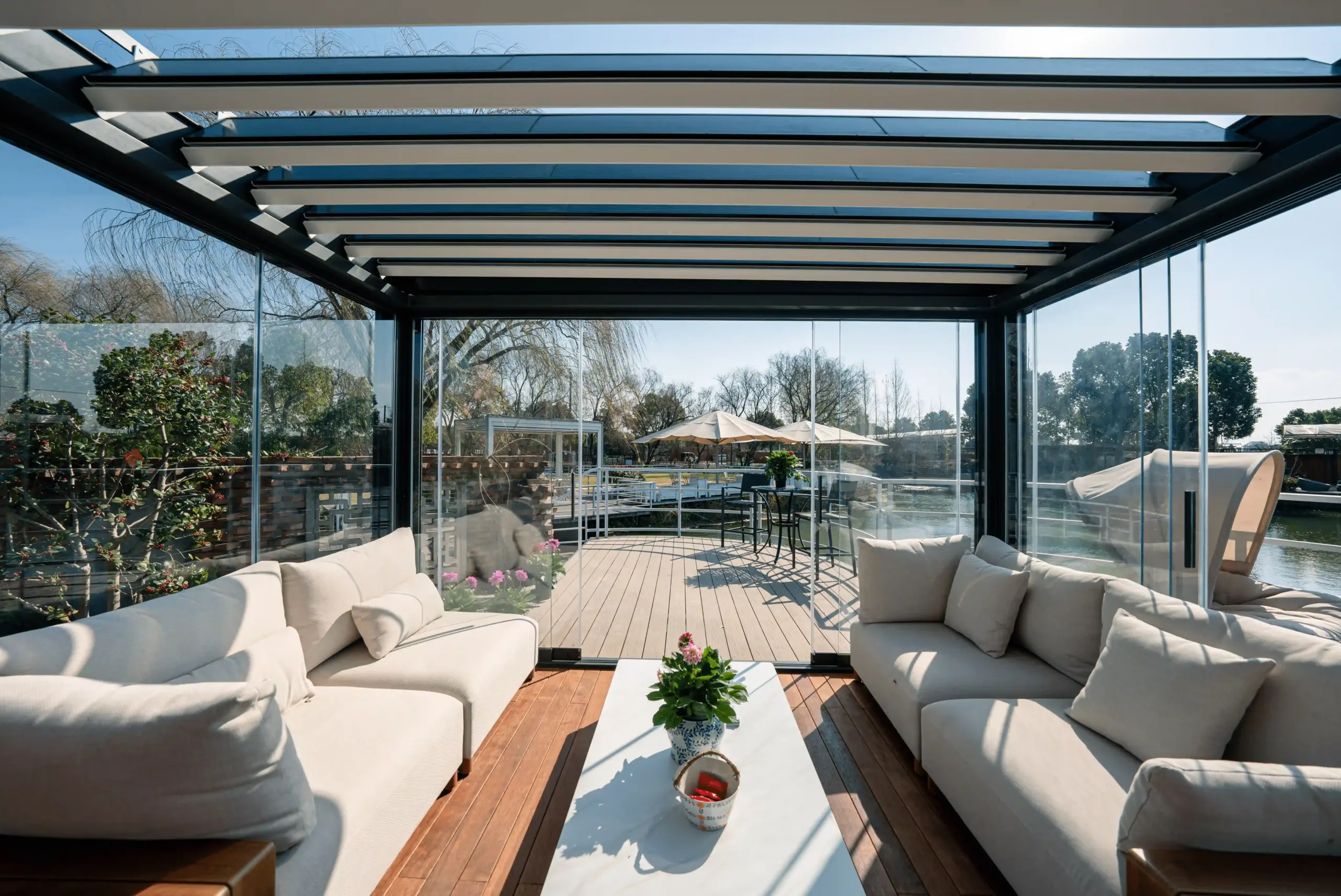 EG Veranda Ultraline lamellendak 10