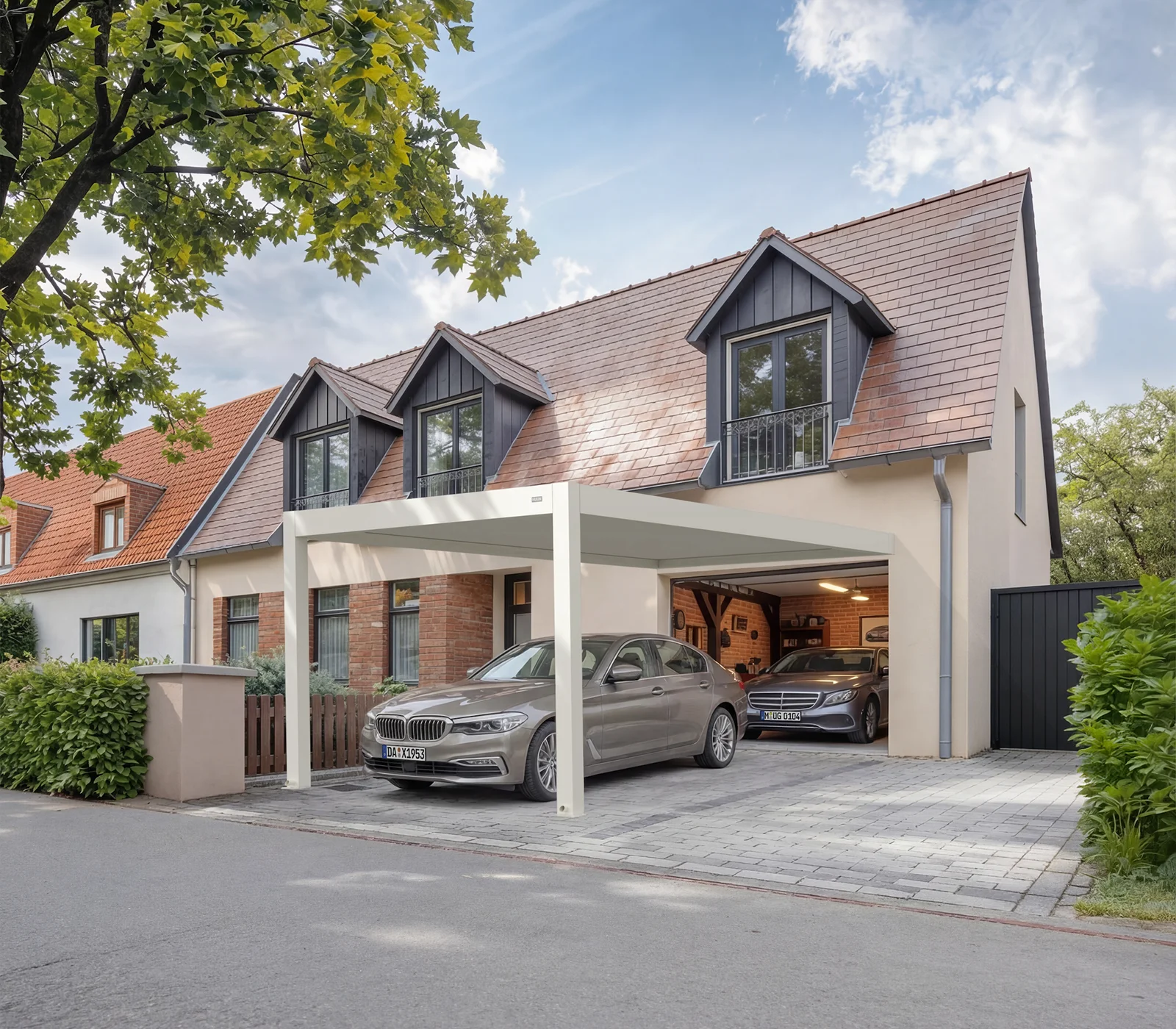 carport aan huis